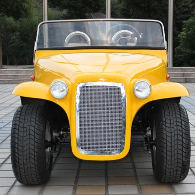 4 plazas clásico de lujo Campo de golf eléctrico Kart para la venta con CE Classic Car eléctrico Vehículo Eléctrico Vintage (DN-4D)