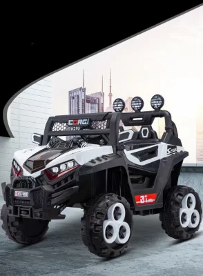 Children&prime;s Electric Four-Wheel Alquiler de coches de juguete de Control remoto de las personas pueden sentarse a los niños grandes bebé off-road Buggy 0-6-8 años
