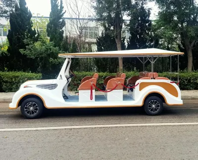 Recorrido Turístico en Autobús eléctrico/ Eléctrica Vintage coche con 12 escaños.