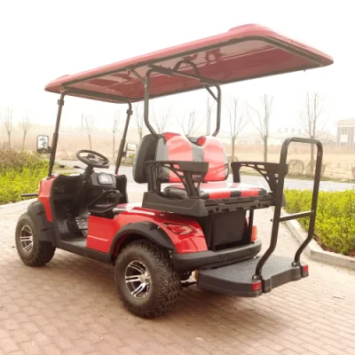 Alta calidad de 4000W 60V Solar Electric carro de golf 4 ruedas Scooter eléctrico plegable personalizado off road 6 personas Turismo vehículo Carrito de golf