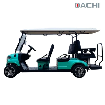 Super calidad Electric Golf Cart 4+2 asientos Forge G4+2 Golf Coche