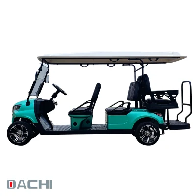 Super calidad Electric Golf Cart 4+2 asientos Forge G4+2 Golf Coche