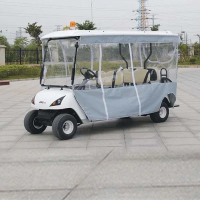 Ce aprobar 4 personas carro de golf con tapas de cajas (DG-C4).