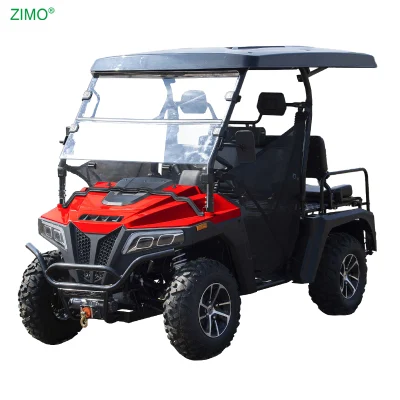 Campo de Golf de alta calidad Caza 4 asientos 2+2 eléctrico levantado Coche de golf