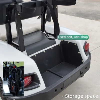 Nuevo vehículo eléctrico de batería avanzada de tipo occidental motorizado Precio de carrito de golf eléctrico
