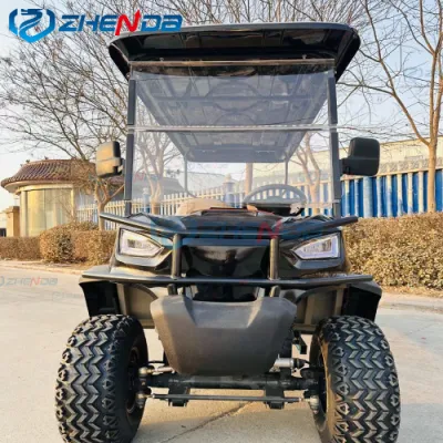 Personalizado 4 6 8 10 plazas Las baterías de litio plegado de carritos de golf de 36 voltios de carros de golf eléctrico 4X4 cochecito de golf de Automóviles eléctricos