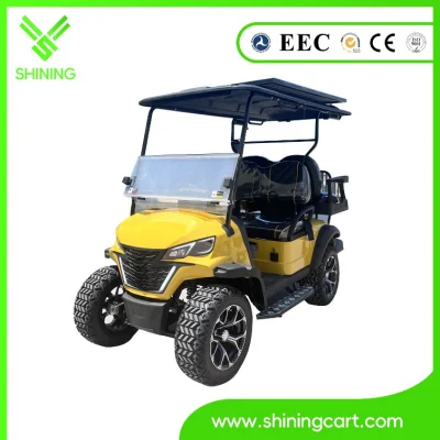 72V batería de litio 4 asientos eléctrico Golf Cart Buggy CE Aprobado
