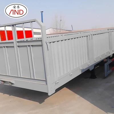 Caja de transporte de carbón de la utilidad de personalizable Van semi-remolque semi
