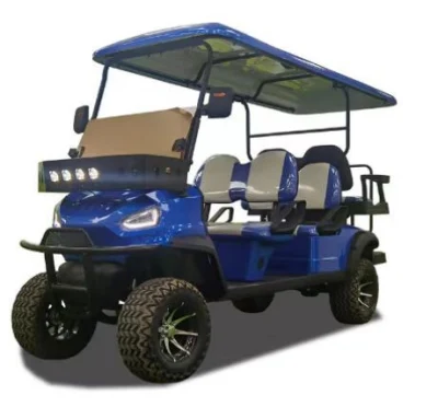 80-110km Super silencio rueda ancha de vacío eléctrica del asiento 4 Carro de Golf cochecito de golf