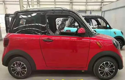 2022 Nuevo modelo de vehículo eléctrico de 4kw para pasajeros, modelo H6 con batería de LiFePO4.