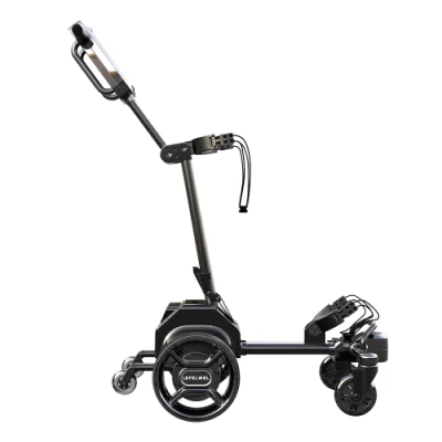 2024 Hot Sale Foldable Electric Golf Cart Follow Me Golf Carrito de Golf con Control remoto Caddy con batería de litio