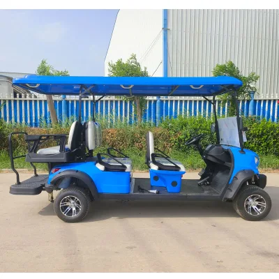 Batería de litio mejor vendedor Golf Buggy 2+2+2 Seater Forge Golf Carro