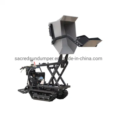Mini Track todoterreno de capacidad de carga 500kg aprobado por TUV /CE Tonto