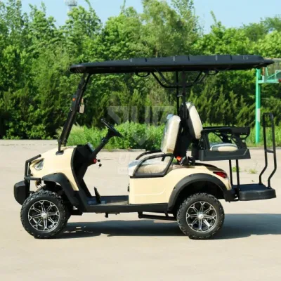 Ulela Custom Golf Cart Dealership 100km máximo millaje de litio Golf Cart baterías 48V China 4 Seater Youth Golf Cart