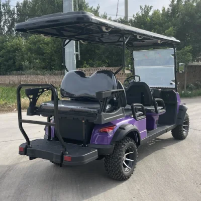 Moda moderna 2022 Diseño nuevo Wh2020K-2-B fábrica 2 asientos Recorrido turístico Bus Club Cart Golf eléctrico Buggy Caza Cart con