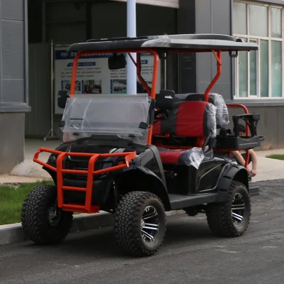 4seats freno de disco de cuatro ruedas estilo Caza de coches de Golf eléctrico