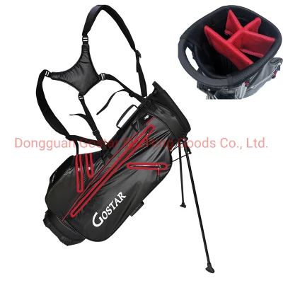 Classic de golf bolsa impermeable de stand con divisor de 5 vías