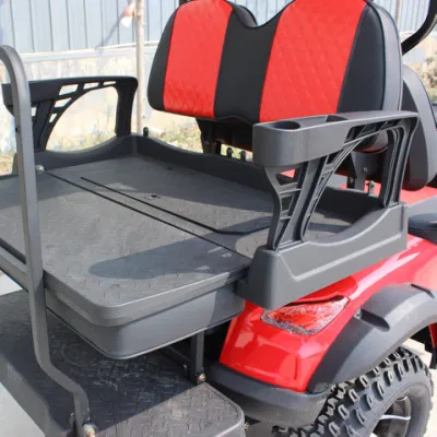 Fabricante chino mayorista de carritos de golf de caza de 2, 4, 6, 8, 10 asientos con batería de plomo/ácido/litio de 48V/60V/72V y una autonomía de 100/120 km.