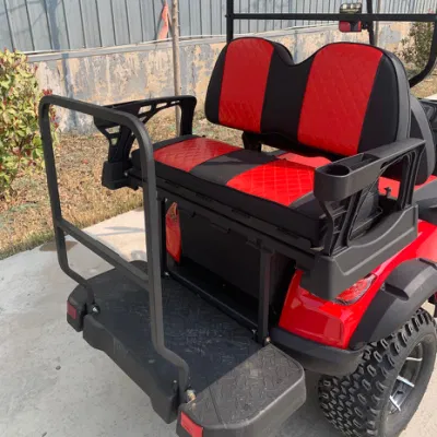 Fabricante chino mayorista de carritos de golf de caza de 2, 4, 6, 8, 10 asientos con batería de plomo/ácido/litio de 48V/60V/72V y una autonomía de 100/120 km.