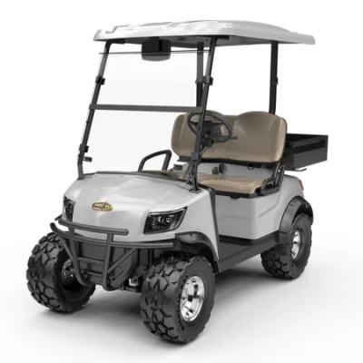 Automoción elegante estilo 48V batería operar utilidad vehículo eléctrico Coche de golf para campos de golf (DH-M2+cargo box)