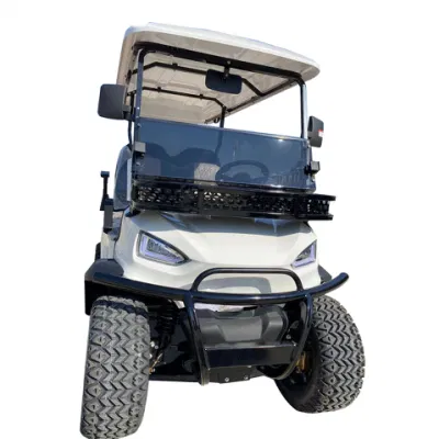 4+4 Road off Wheels cerrado Lithium Golf Cart han Ready Mercancías 6 plazas carrito de golf