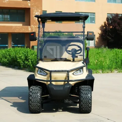 Ulela Custom Golf Cart Dealership 100km máximo millaje de litio Golf Cart baterías 48V China 4 Seater Youth Golf Cart