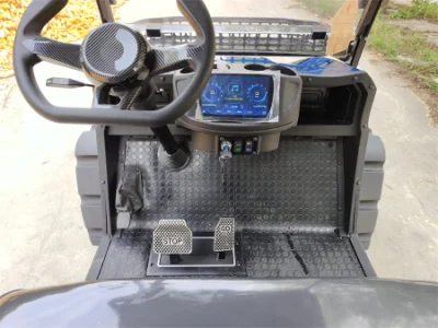 Lujo LSV 6 asientos 72V litio Buggy fuera de caza de carretera Carrito de Golf