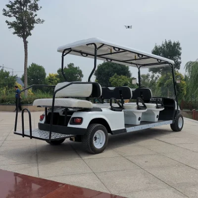 4 navegantes 6 vidadores Carro eléctrico de Golf vehículos utilitarios de litio Coche eléctrico recorrido turístico de coches autobús Club Cart batería de litio eléctrica Carrito de caza de buggy de golf