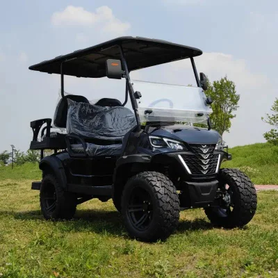 2024 último carrito de golf de cuatro ruedas con batería de litio Carro manual, personalizable 2-seater/4-seater/6-seater/8-seater carrito de golf