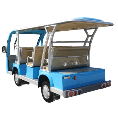 14 Asientos Autobús Eléctrico de Turismo Carro de Transporte Turístico