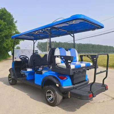 Batería de litio mejor vendedor Golf Buggy 2+2+2 Seater Forge Golf Carro