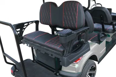 Fabricación Alta Popularidad Forge G4+2 litio Powered Golf Car Buggy Carro para 6 asientos