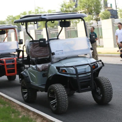 4seats freno de disco de cuatro ruedas estilo Caza de coches de Golf eléctrico