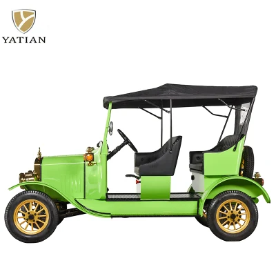 2024 Nuevo estilo de Modelo para 4 asientos exclusivos de fábrica derecha Recorrido turístico Bus Club Cart Electric Golf Cart