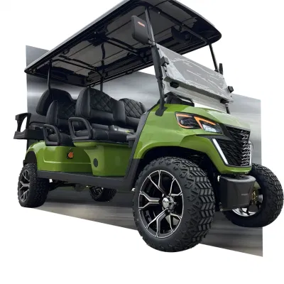 Precio sorpresa último Diseño original 4 asientos chasis Alto personalizado Carritos eléctricos Body Kit Trailers icono Golf Cart en venta