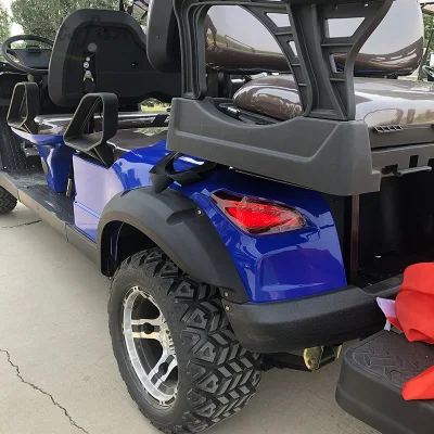 2024 Scooter eléctrico/ gasolina Cart 4 6 seater icono usado Carros de golf con gas y personalización gratuita