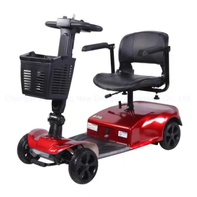 China eléctrico plegable movilidad Scooter para adultos discapacidad Scooter eléctrico Movilidad eléctrica 4 rueda inhabilitada
