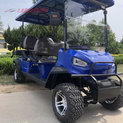 Soft seater 2 Row Modified Luxury Buggy Bus Electric Golf Carro