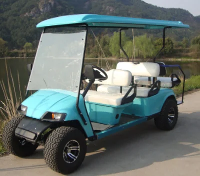 4 asientos Calle Legal Eagle Star48V Golf Cart Excar Golf Carro