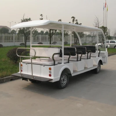 Hoteles y Parques Turísticos autobuses de visita turística eléctricos de 11 plazas En lugares escénicos