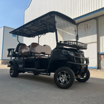 Precio barato 6 asientos fuera de carretera icono rápido Calle Legal Carros de golf Mini eléctricos chinos