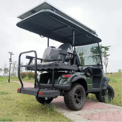 Nuevo chino 2023 Motor de 4000W 48V de 4 ruedas 4 Plazas Los carritos de Golf Golf eléctrico Kart