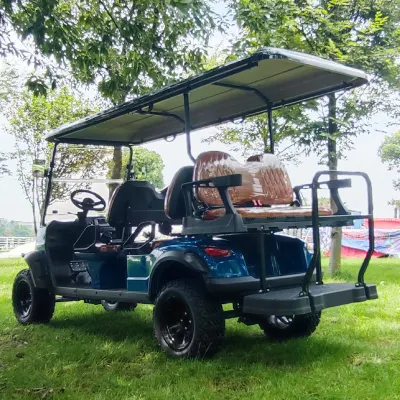 Motor chino 48V / 72V levantado de litio de 6 plazas Carro de Golf Club Car para adultos