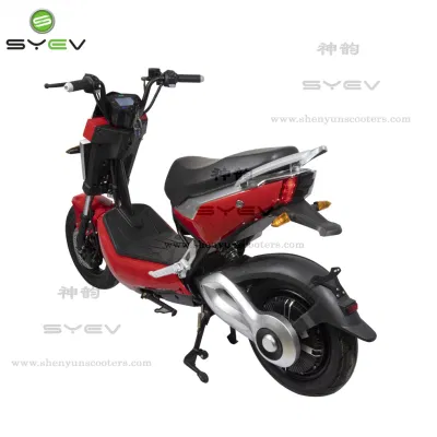 La parte superior Venta Elegante 50KM/H de alta velocidad y de acero de alto rendimiento motocicleta eléctrica de la Juventud