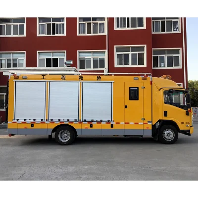 Nuevo vehículo de rescate multifuncional camión ligero I-Suzu 700p 6X6 Con equipo de utilidad para la salvaguardia