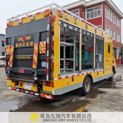 Nuevo vehículo de rescate multifuncional camión ligero I-Suzu 700p 6X6 Con equipo de utilidad para la salvaguardia