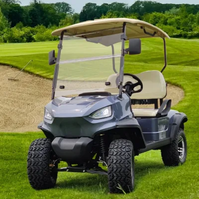 2 asientos 110ah 72V Calle Legal cerrado Carro de Golf con APROBADO POR DOT