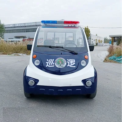 Coche de Patrulla Eléctrica de calidad 2024 con coche de Patrulla de Transporte/ Policía 5 plazas