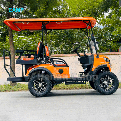 Campamento Marca Precio Venta al por mayor Golf eléctrico Carro 4 seater Import Gas Golf Carts Street Legal Golf Buggy
