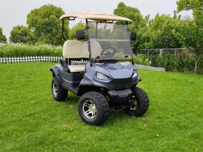 2 asientos 110ah 72V Calle Legal cerrado Carro de Golf con APROBADO POR DOT